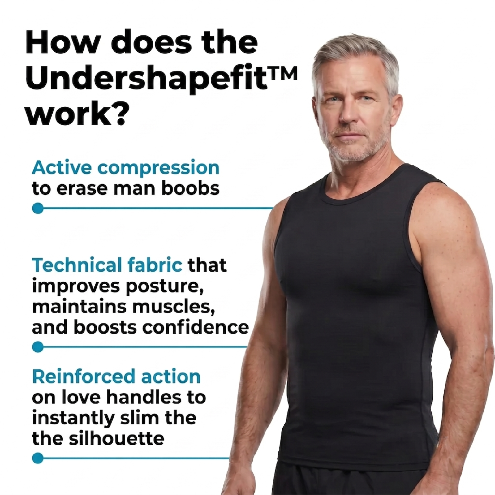 Undershapefit™ | Shaping Compression Tank Top